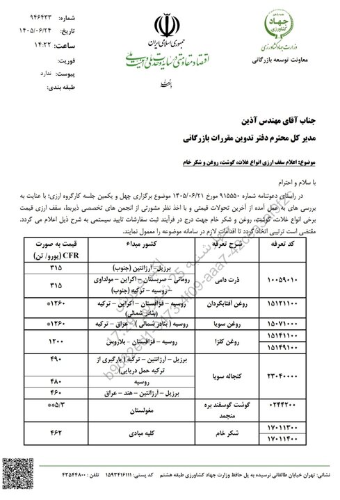 کالای اساسی 1