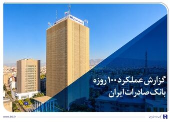 گزارش عملکرد 100 روزه؛ بانک صادرات ایران در مسیر سودآوری پایدار
