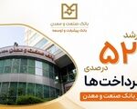 رشد ۵۲ درصدی پرداخت تسهیلات بانک صنعت و معدن در دولت چهاردهم
