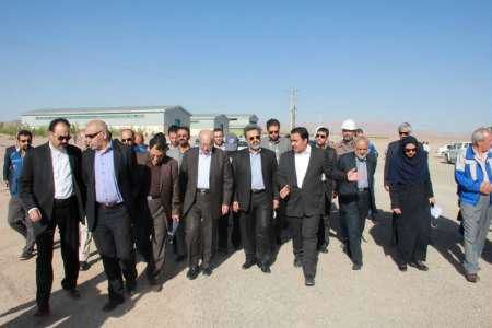 بازدید وزیر صنعت از چند پروژه صنعتی در خراسان رضوی