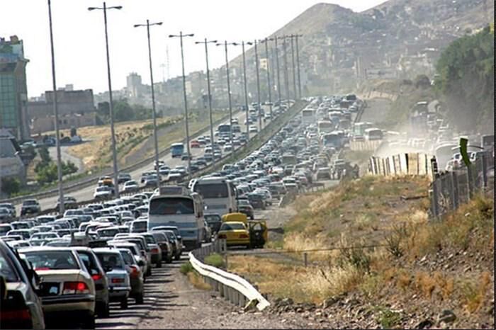 تردد جاده ای 14.5 درصد کاهش یافت