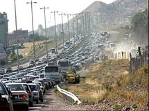 تردد جاده ای 14.5 درصد کاهش یافت