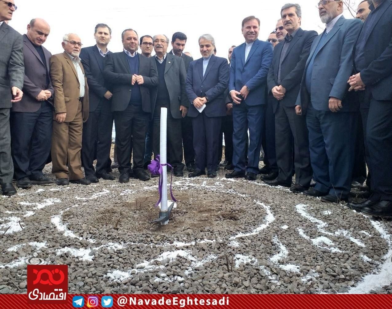 نوبخت کلنگ مجتمع آموزشی به نام خودش را در رشت به زمین زد