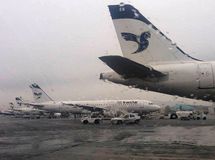 بارش شدید باران، برخی پروازهای امروز مهرآباد را لغو کرد