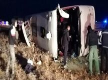 اتوبوس واژگون‌شده در سوادکوه ترمز نداشت