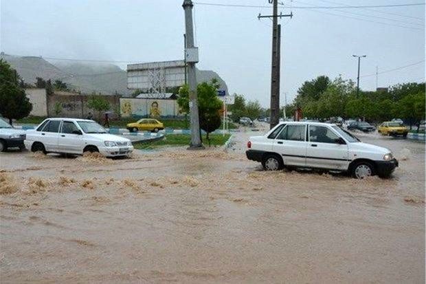۱۵ جاده در ۲ استان به دلیل آبگرفتگی مسدود شدهاست