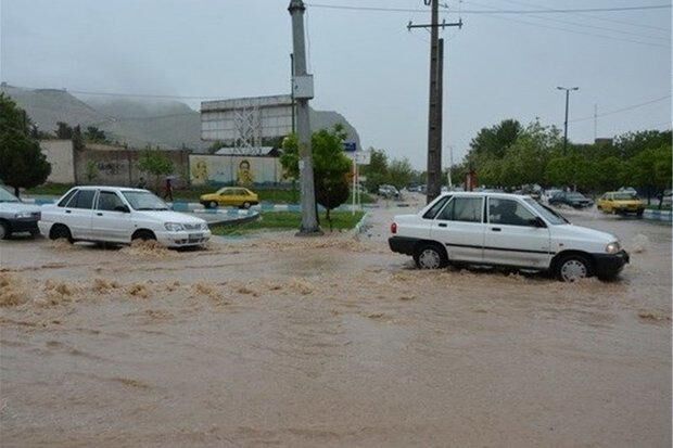 ۱۵ جاده در ۲ استان به دلیل آبگرفتگی مسدود شده‌است