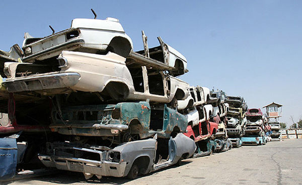 تعطیلی ۹۵ درصد واحدهای اسقاط خودرو