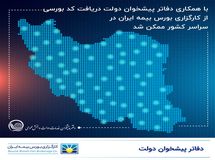فرایند احراز هویت از طریق دفاتر پیشخوان دولت انجام می‌پذیرد. عقد قرار داد بین کارگزاری بورس بیمه ایران و ۳۰۰ دفتر پیشخوان دولت