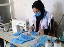 تولید 20 هزار عدد ماسک با حمایت گروه مالی گردشگری