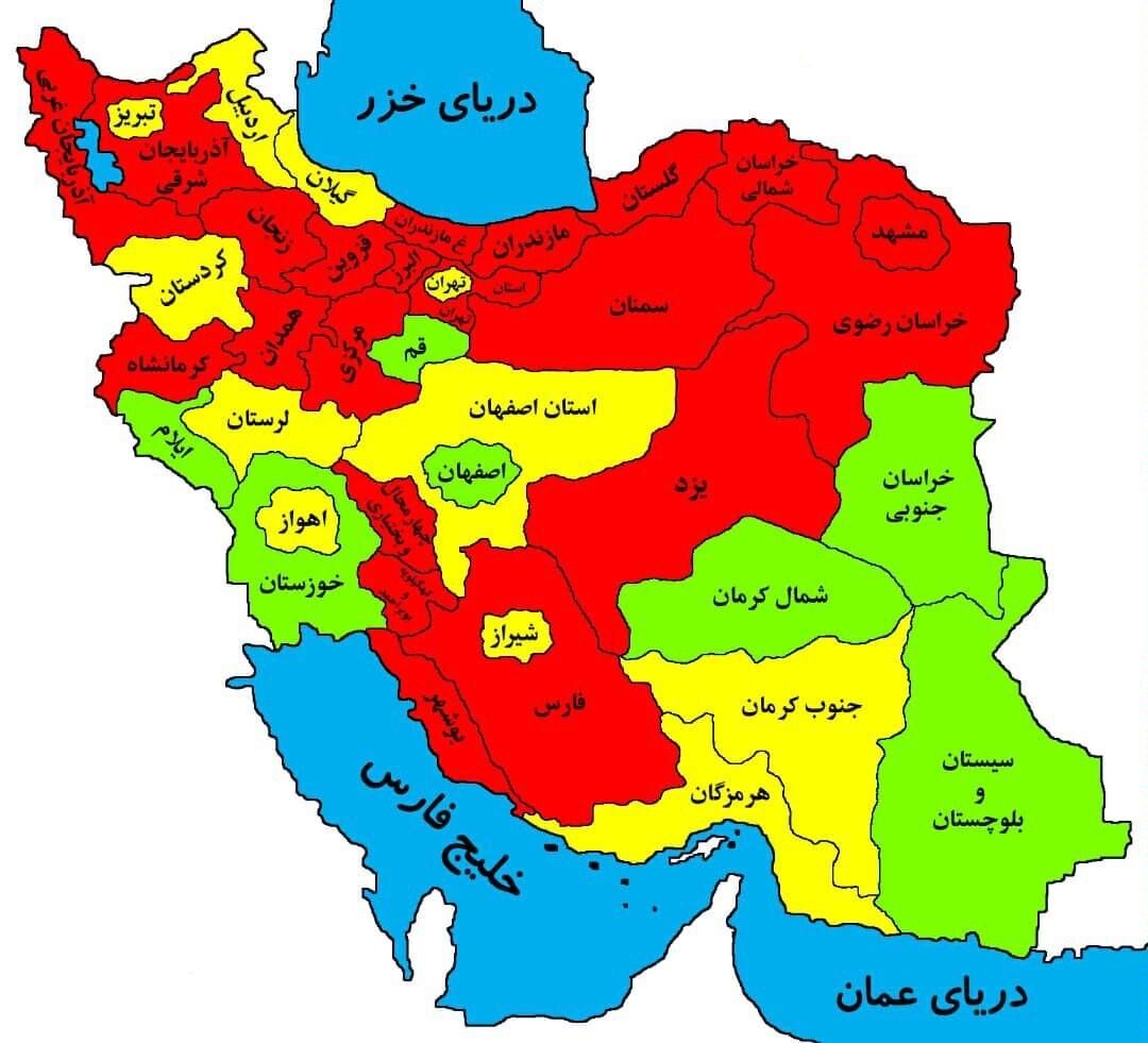 چند استان در منطقه قرمز وضعیت مصرف برق هستند؟