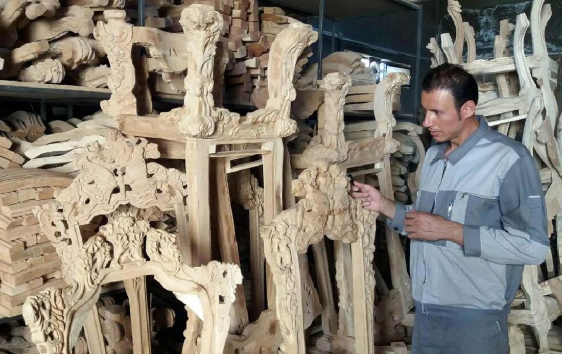 صادرات ۷۸ میلیون دلاری مبلمان در سال گذشته