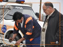 امدادخودروهای متفرقه تهدیدی برای هموطنان است