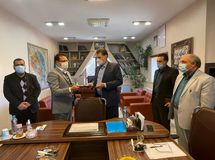 تقدیر شرکت مهندسی آب و فاضلاب استان کرمان از خدمات شایسته بیمه سینا