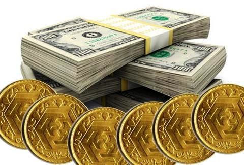 نرخ دلار و انواع سکه در بازار آزاد نزولی شد