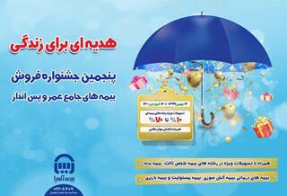 پنجمین جشنواره فروش بیمه های جامع عمر و پس انداز بیمه آسیا آغاز شد