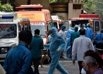 نظام سلامت هند در حال فروپاشی/ بیش از ۳۴۶ هزار مبتلا و ۲۶۲۴ فوتی کرونا در ۲۴ ساعت