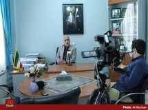 عکس/گفتگو با استاد حسن عباسی، رئیس اندیشکده یقین