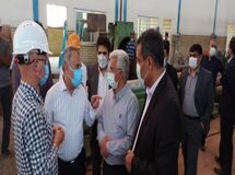 بازدید مدیران شستا و تاپیکو از پروژه کاغذسازی بیستون