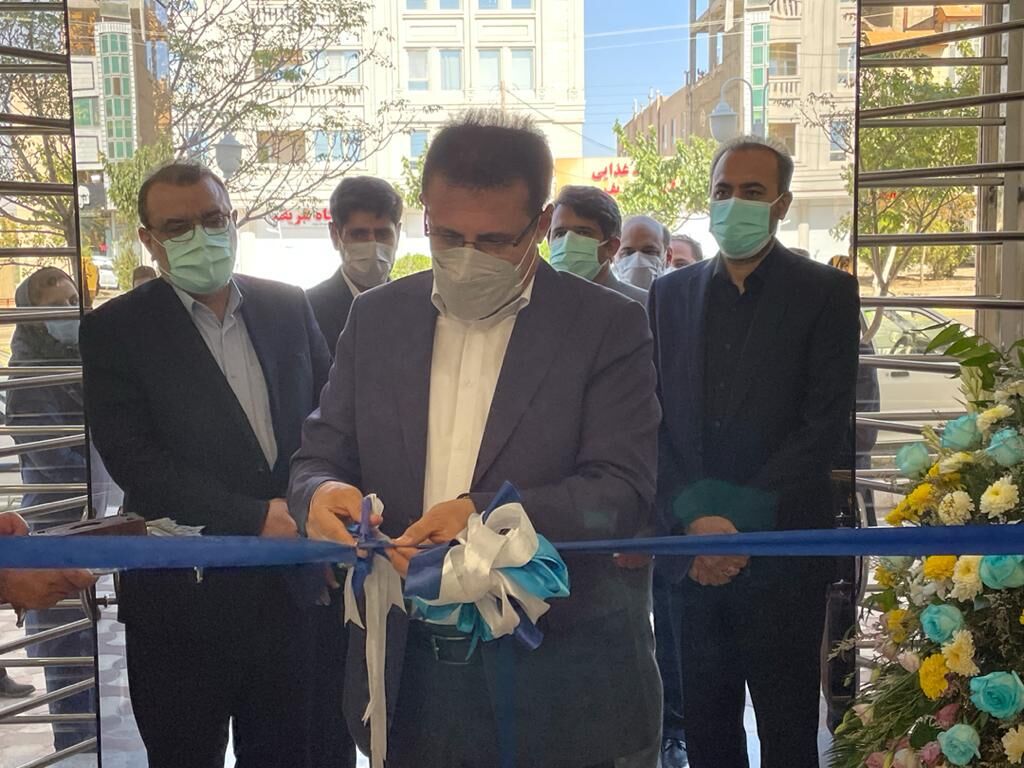 افتتاح ساختمان جدید بیمه سینا در بیرجند