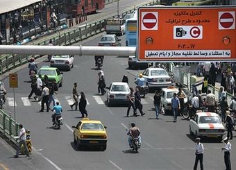 ساعت اجرای طرح ترافیک در سال جدید اعلام شد