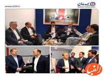 بازدید مدیر عامل بیمه سامان از نمایشگاه نساجی یزد