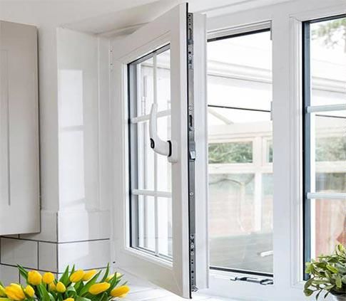 پنجره آفتاب تولید کننده پنجره دوجداره UPVC