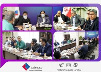 قدردانی از تلاش‌های  مضاعف شبکه فروش بیمه ملت 