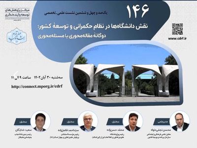نشست بررسی پدیده مقاله محوری یا مسأله محوری در نظام دانشگاهی کشور برگزار می‌شود