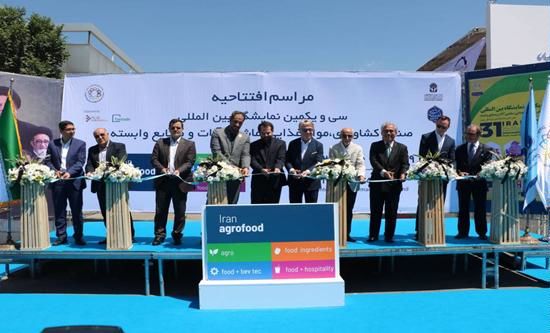افتتاح نمایشگاه‌ ایران اگروفود ۲۰۲۴ با حضور معاون وزیر صمت و رئیس کل سازمان توسعه تجارت ایران