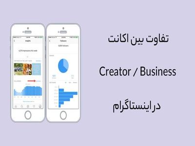 تفاوت بین Creator Account و Business Account در اینستاگرام چیست؟