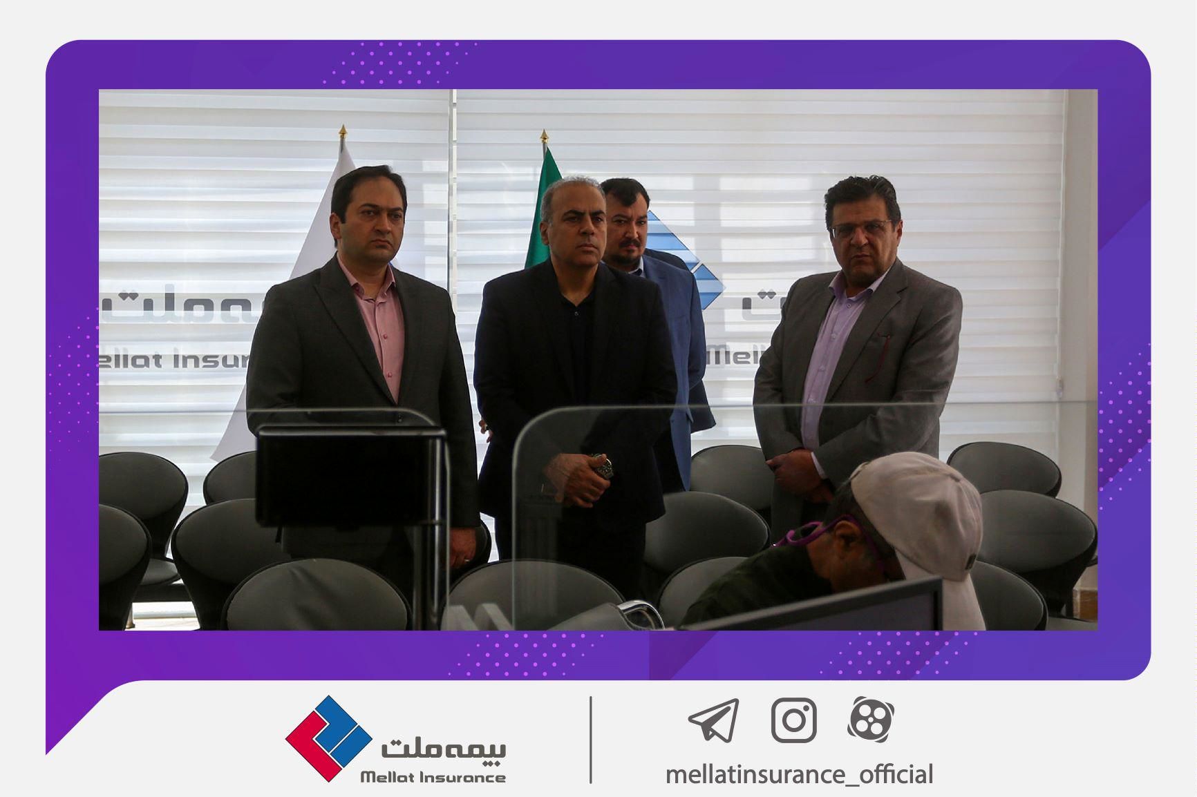 افتتاح ساختمان جدید شعبه بیمه ملت اصفهان با حضور مدیرعامل/ یزداندوست: به دنبال توسعه خدمات با کیفیت و سریع بیمهای به تمامی بیمه گزاران خود هستیم