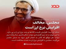 مجلس با افزایش نرخ ارز مخالف است