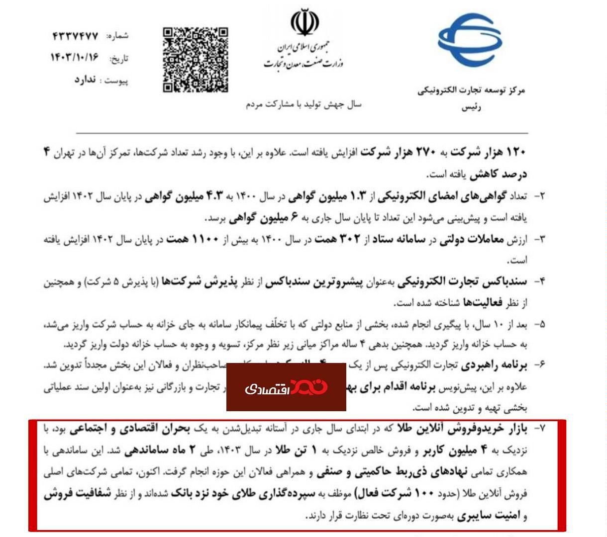 فروش یک تن طلا توسط پلتفرمهای آنلاین