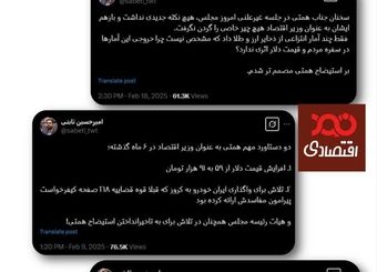 امیرحسین ثابتی، فعال‌ترین نماینده در استیضاح همتی