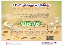 جزئیات جشنواره "عیدانه 1404" بانک رفاه کارگران اعلام شد