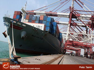 بندر شهید رجایی چه حجمی از ترانزیت کالا را در اختیار دارد؟