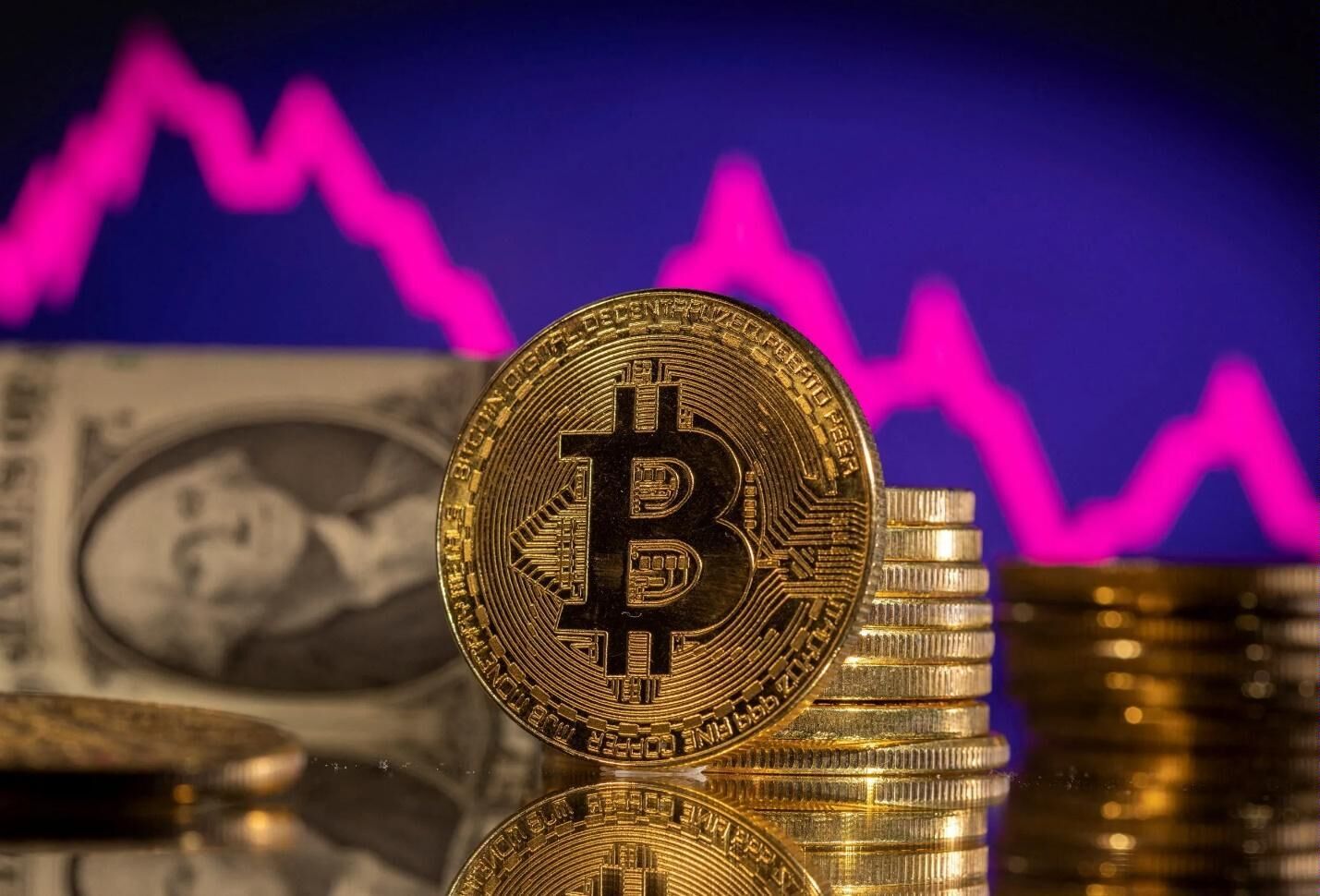 کاهش قیمت بیت کوین در معاملات امروز