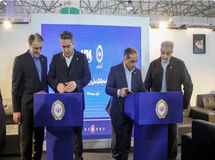 امضای تفاهم‌نامه همکاری بانک ملی ایران و شرکت "هیربد نیرو" در ایران پتروکم کیش