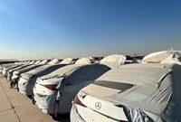 محموله بنز ایران‌خودرو به گمرک رسید
