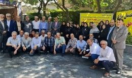 تجمع اعتراضی بازنشستگان دانشگاه فرهنگیان
