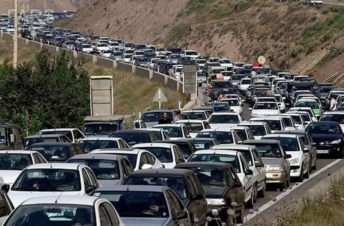 آخرین وضعیت ترافیکی جاده چالوس و آزادراه تهران–شمال
