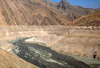 وضعیت تکان دهنده سد کرج در مقایسه با سال گذشته+ عکس
