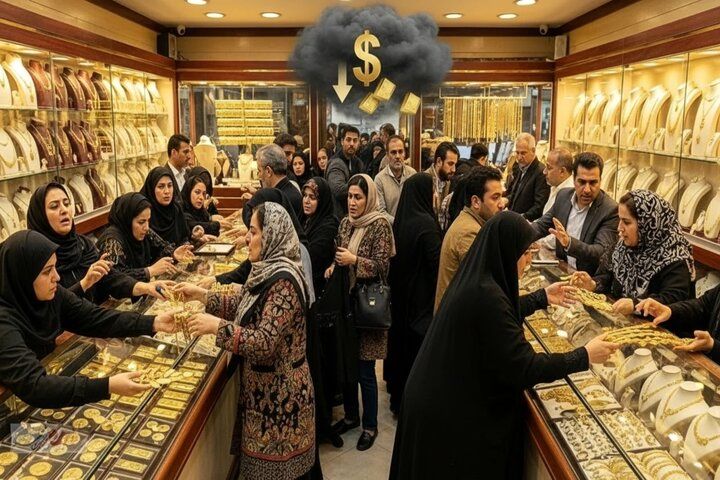 ریزش قیمت‌ طلا و سکه، قیمت طلا امروز چند؟