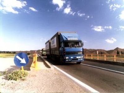 شش میلیون تن کالا از مرزهای کشور ترانزیت شد