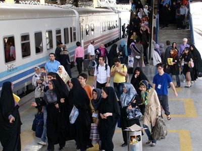 "۲۰۲ رام قطار برای بازگشت زائرین امام هشتم (ع) اختصاص یافت"