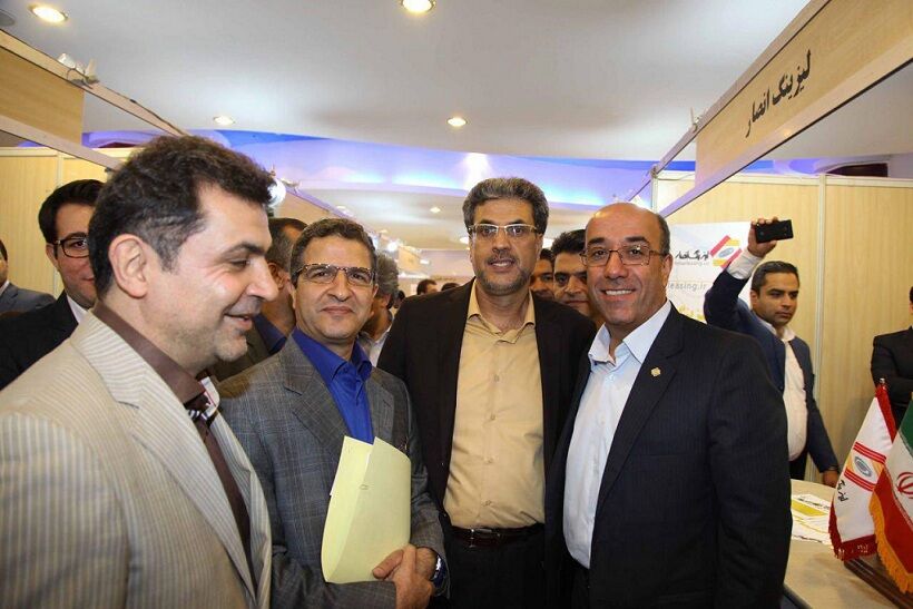 معاون نظارتی بانک مرکزی به نمایشگاه جانبی لیزینگ و اقتصاد مقاومتی رفت