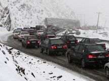 ترافیک سنگین در خروجی های تهران
