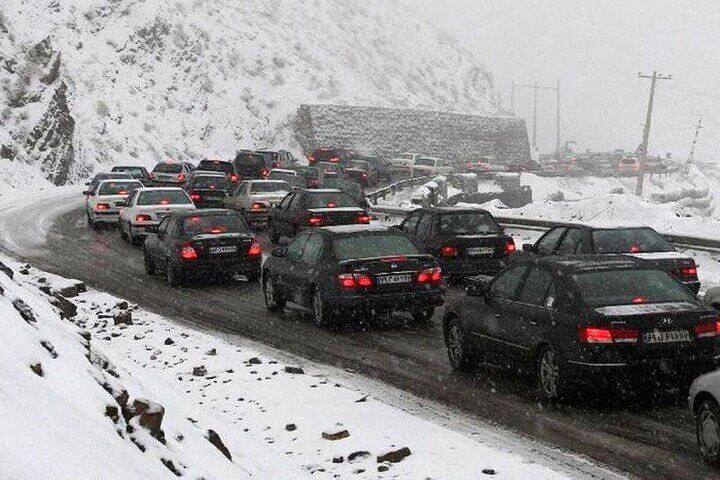 ترافیک سنگین در خروجی های تهران
