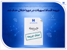 تداوم اقدامات حمایتی بانک صادرات ایران همزمان با پایداری سامانه‌ها/ جریمه اقساط تسهیلات در دوره اختلال حذف شد
